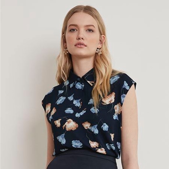 2/$45 RW&co floral mixed media t-shirt-  2/$45 - Picture 11 of 11